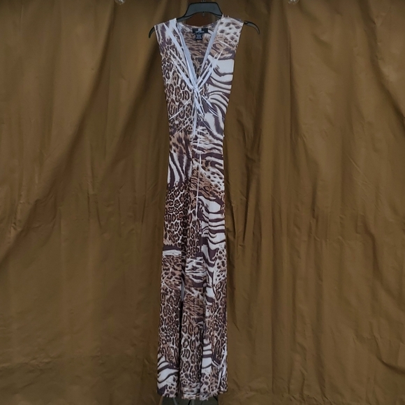 Leopard Print Dress - Picture 1 of 4